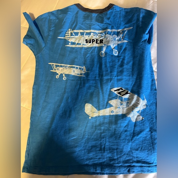 JCrew, Hanna Andersson and Carters Boys Jet, Airplane and Bi Plane cotton tee - Picture 3 of 8